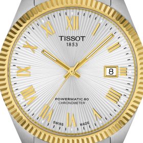 Montre Tissot Ballade 39mm Cadran Argent Bracelet Acier