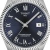 Montre Tissot Ballade 39mm Cadran Bleu Bracelet Acier