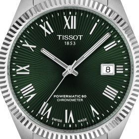 Montre Tissot Ballade 39mm Cadran Vert Bracelet Acier