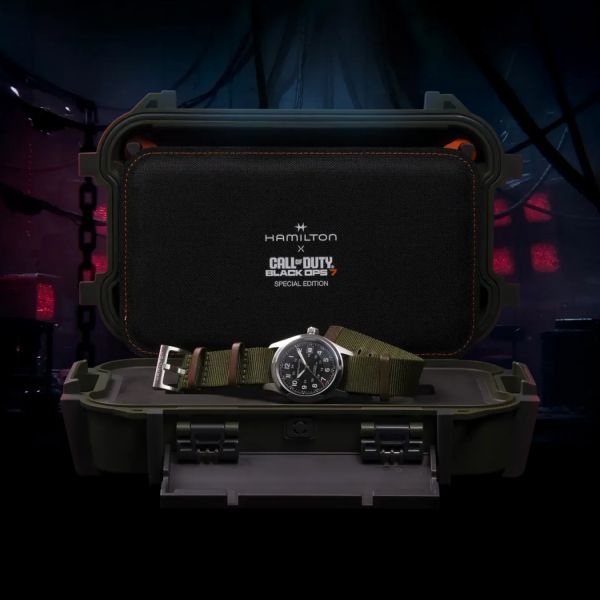 Montre Hamilton x Call of Duty Black Ops 7 Khaki Field Auto