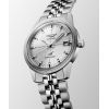 Montre Longines Ultra-chron Classic 37 mm Automatique Cadran Argenté Bracelet Acier