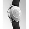 Montre Longines Ultra-chron Classic 37 mm Automatique Cadran Argenté Bracelet Alligator
