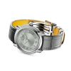 Montre Breitling Lady Premier Automatic 36 Cadran Gris Bracelet Cuir