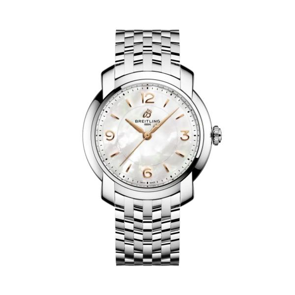 Montre Breitling Lady Premier 32 Cadran Nacre Bracelet Acier