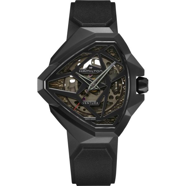 Montre Hamilton Ventura Edge Skeleton PVD Noir