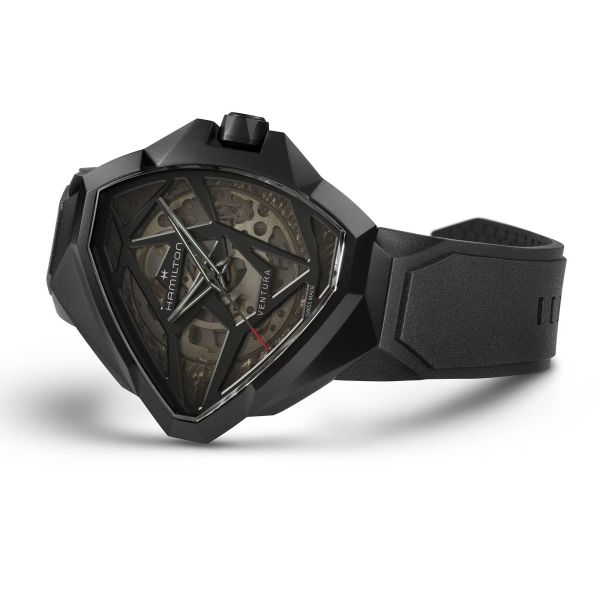 Montre Hamilton Ventura Edge Skeleton PVD Noir