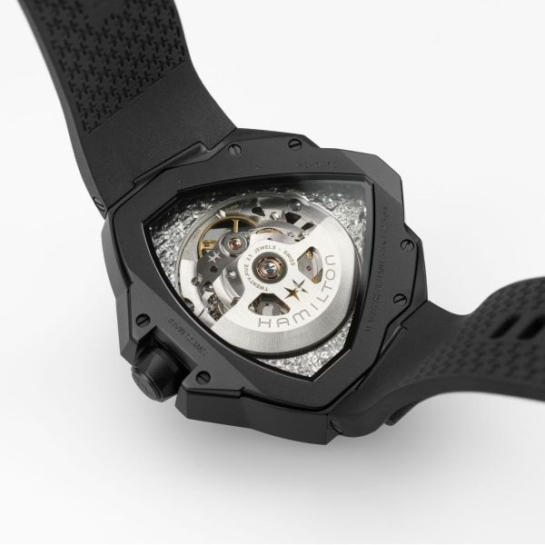 Montre Hamilton Ventura Edge Skeleton PVD Noir