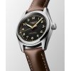 Montre Longines Spirit Pilot Automatique 39mm Cadran Noir Bracelet cuir