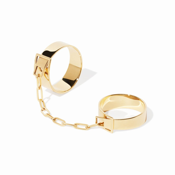 Bague Double Dinh Van x Rabanne Or Jaune