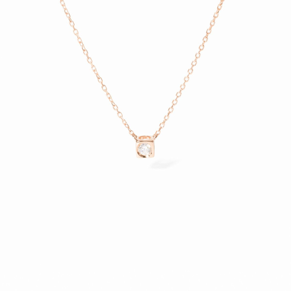copy of Collier Dinh Van Le Cube Diamant Petit Modèle Or Jaune & Diamant
