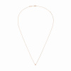 Collier Dinh Van Le Cube Diamant Petit Modèle Or Rose & Diamant