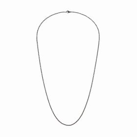 Chaîne forçat Dinh Van 60cm Titane Noir