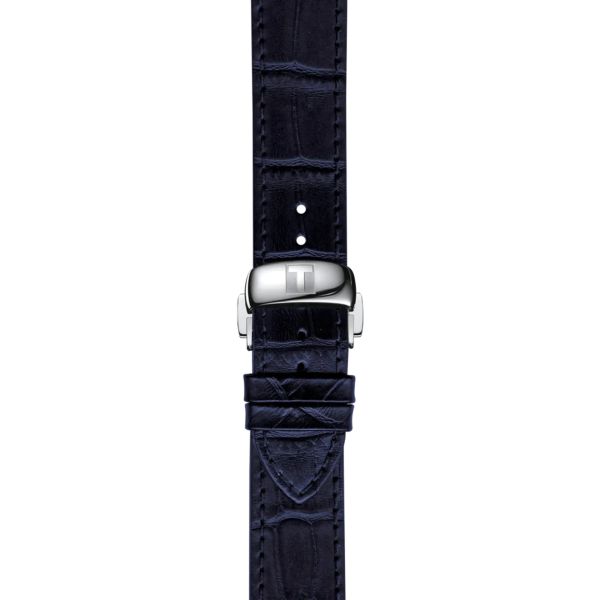 Montre Tissot Le Locle Powermatic 80 Cadran Bleu Bracelet Cuir