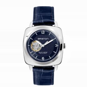 Montre Briston Clubmaster Legend Classic Open Acier Cadran Bleu