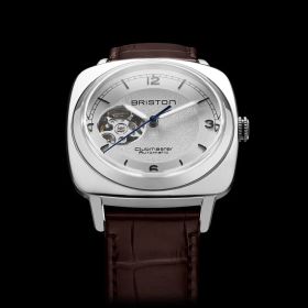 Montre Briston Clubmaster Legend Classic Open Acier Cadran Blanc