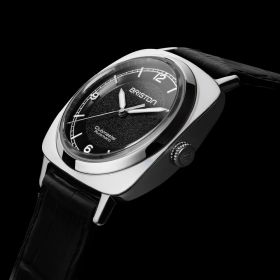 Montre Briston Clubmaster Legend Classic Acier Cadran Noir