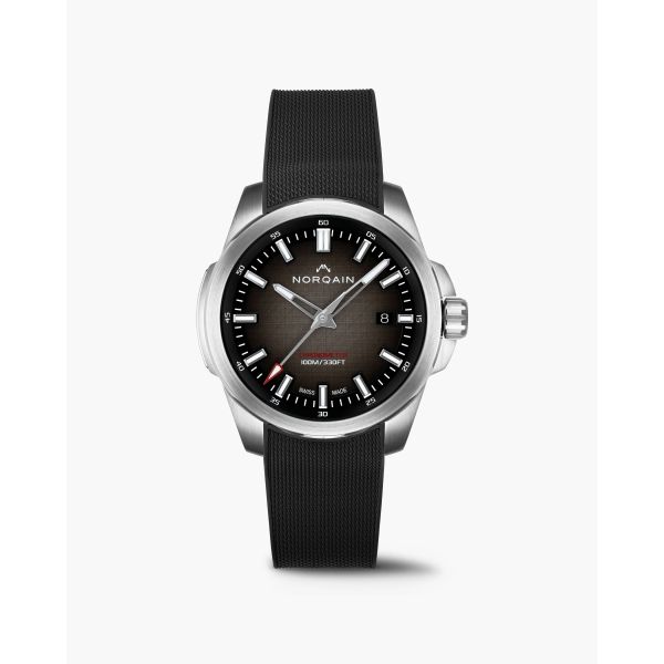 Montre Norqain Independence 40mm Brown Gradient Bracelet Caoutchouc