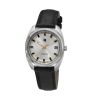 Montre LIP Général de Gaulle Automatique 35mm Bracelet Cuir Noir