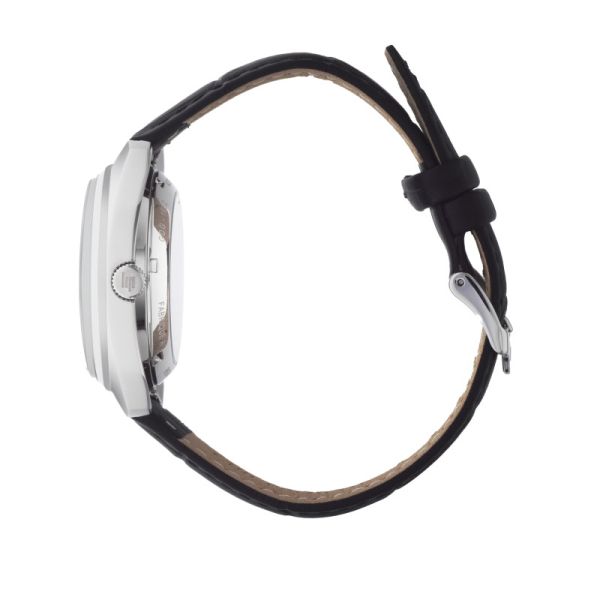 Montre LIP Général de Gaulle Automatique 35mm Bracelet Cuir Noir