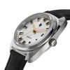 Montre LIP Général de Gaulle Automatique 35mm Bracelet Cuir Noir