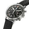 Montre LIP Rallye Méca Quartz Cadran Noir Bracelet Cuir