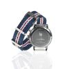 Montre LIP Rallye Méca Quartz Cadran Bleu Bracelet Nylon