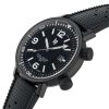 Montre LIP Nautic-ski Automatique Cadran Noir Bracelet Caoutchouc vulcanisé