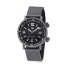 Montre LIP Nautic-ski Automatique Cadran Noir Bracelet Acier