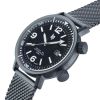 Montre LIP Nautic-ski Automatique Cadran Noir Bracelet Acier
