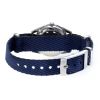 Montre LIP Minilip Quartz Cadran Argenté Bracelet Nylon Nleu