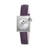 Montre LIP Mach 2000 Mini Square Quartz Cadran Argenté Bracelet Cuir