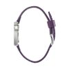 Montre LIP Mach 2000 Mini Square Quartz Cadran Argenté Bracelet Cuir