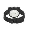 Montre LIP Mach 2000 Chronographe Quartz Cadran Noir Bracelet Caoutchouc