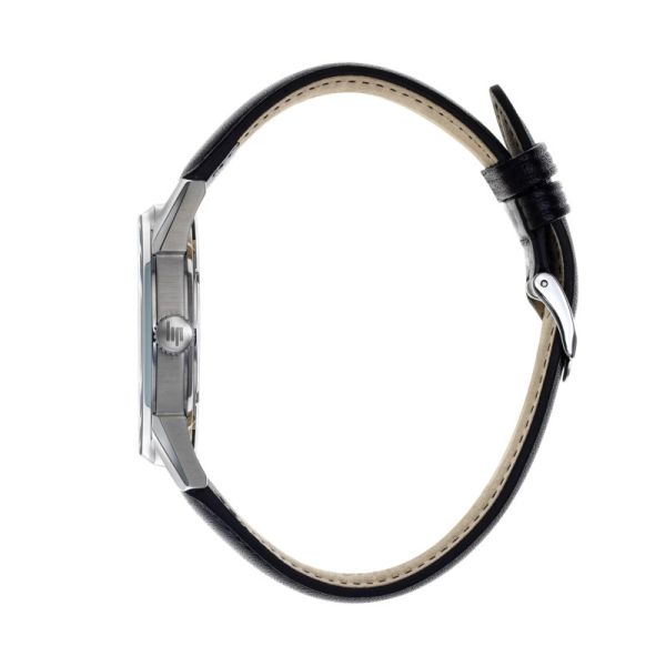 Montre LIP Himalaya Himalaya Quartz Cadran Noir Bracelet Cuir