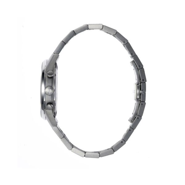 Montre LIP Himalaya Chronographe Quartz Cadran Noir Bracelet Acier