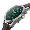 Montre LIP Himalaya Chronographe Quartz Cadran Vert Bracelet Cuir