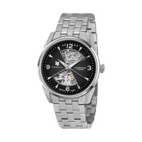Montre LIP HimalayaAutomatique Cadran Noir Bracelet Acier