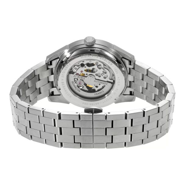 Montre LIP HimalayaAutomatique Cadran Noir Bracelet Acier