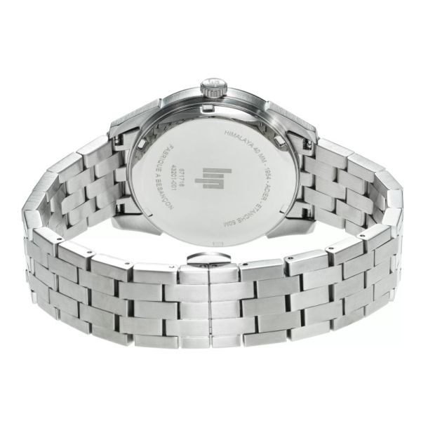 Montre LIP HimalayaQuartz Cadran Vert Bracelet Acier