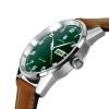 Montre LIP HimalayaQuartz Cadran Vert Bracelet Cuir