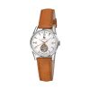 Montre LIP HimalayaAutomatique Cadran Blanc argenté Bracelet Cuir