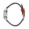 Montre LIP HimalayaAutomatique Cadran Blanc argenté Bracelet Cuir