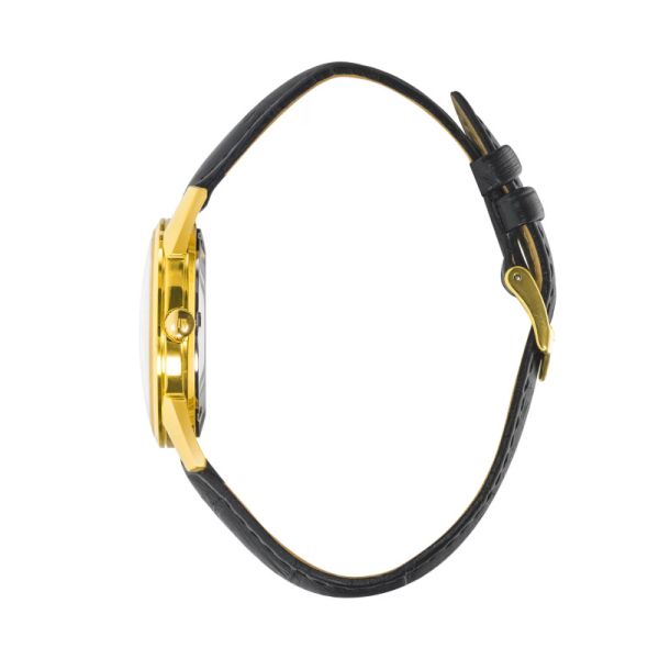 Montre LIP HimalayaQuartz Cadran Ivoire Bracelet Cuir