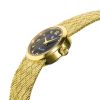Montre LIP Henriette Quartz Cadran Noir Bracelet Acier