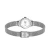 Montre LIP Henriette Quartz Cadran Argenté Bracelet Acier