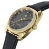 Montre LIP General De GaulleQuartz Cadran Noir Bracelet Cuir