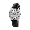 Montre LIP General De GaulleQuartz Cadran Argenté Bracelet Cuir
