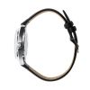 Montre LIP General De GaulleQuartz Cadran Argenté Bracelet Cuir