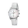 Montre LIP Courage Quartz Cadran BlancBracelet Caoutchouc vulcanisé