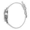 Montre LIP Courage Quartz Cadran BlancBracelet Caoutchouc vulcanisé